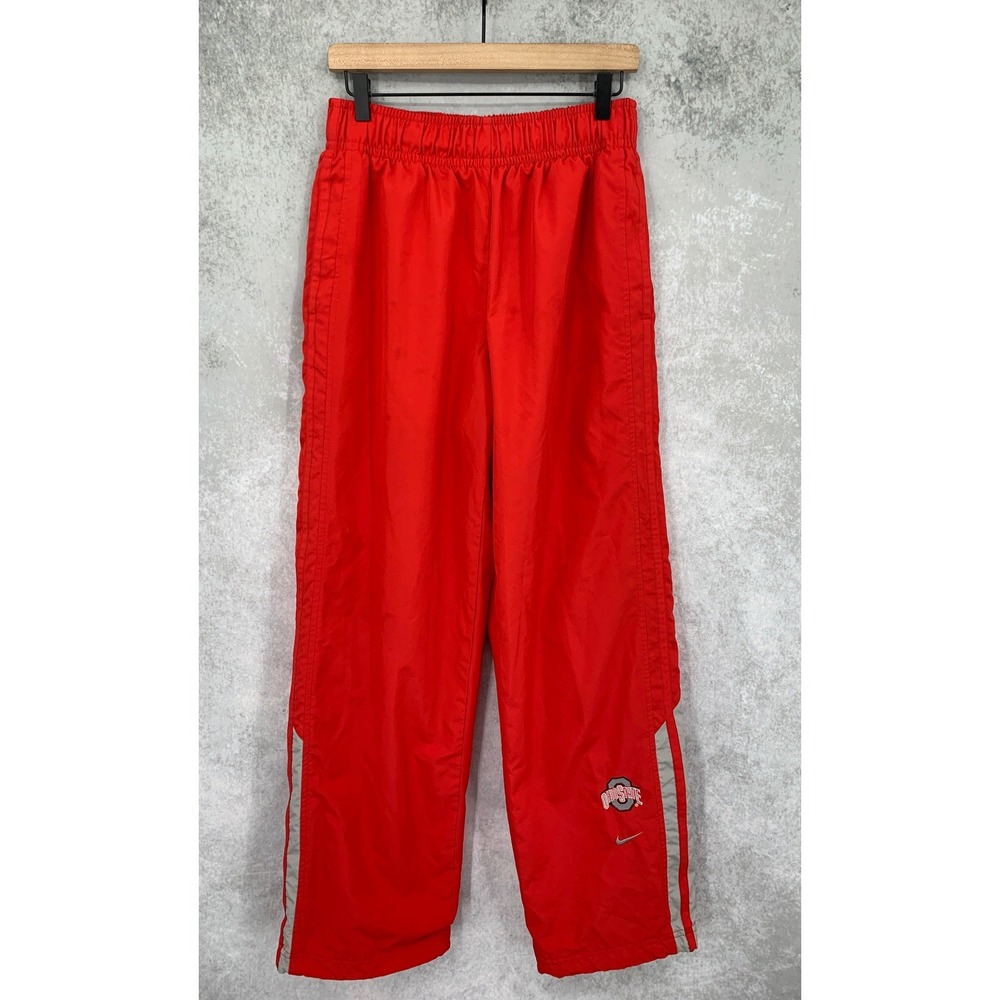 Vintage Ohio State Nike Track Pants Mens Medium Red Buckeyes Y2K
